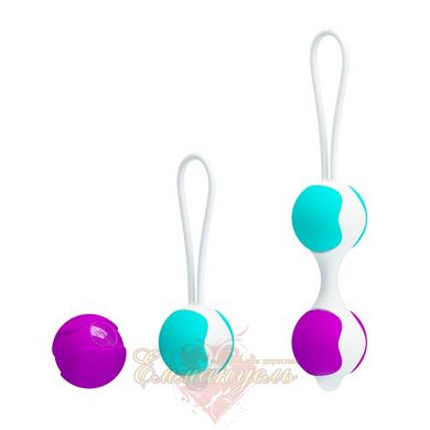 Вагінальні кульки - Pretty Love Orgasmic balls silicone