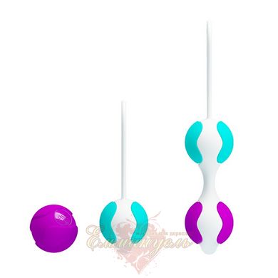 Вагинальные шарики - Pretty Love Orgasmic balls silicone