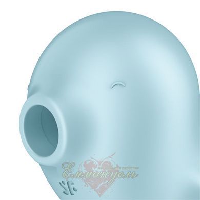 Вакуумний кліторальний стимулятор з вібрацією Satisfyer Sassy Seal, 2 незалежні мотори SX1210 фото