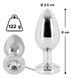 Анальная пробка - Jewel Butt Plug, small 61325230460000 фото 4