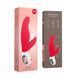 Rabbit vibrator for point A - Fun Factory LADY BI india red, 2 motors, 12 modes SX0942 - photos (10