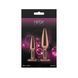 Набор анальных пробок NS Novelties Rear Assets - Tapered Trainer Kit - Rose Gold - Pink  SX4385 фото 4
