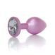 Анальна пробка - Plug-Jewellery Pearl Pink PLUG- Clear M 64-00133 фото 1