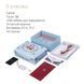 Smart couple vibrator Zalo Fanfan set Royal Blue with remote control SO6671 - photos (9