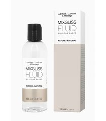 Silicone-based lubricant - MixGliss FLUID NATURE (100 ml) odorless