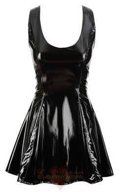 2851059 Vinyl Dress black, XS