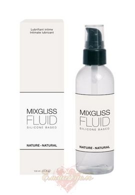 Silicone-based lubricant - MixGliss FLUID NATURE (100 ml) odorless