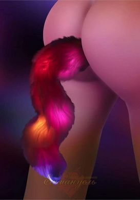 Unicorn tail butt plug with LED light &ndash; Taboom Unicorn Tail TB17209 &mdash; photos
