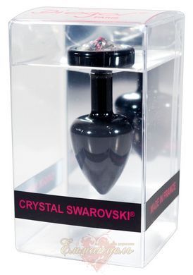 Анальна пробка - Anni round black T1 Analplug 61325147210000 фото