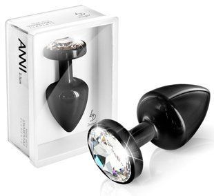 Анальная пробка - Anni round black T1 Analplug 61325147210000 фото
