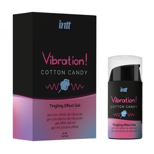 Жидкий вибратор - Intt Vibration Cotton Candy (15 мл)