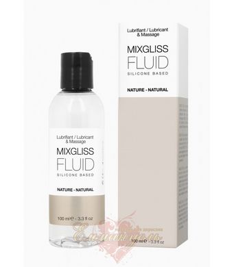 Лубрикант на силиконовой основе - MixGliss FLUID NATURE (100 мл) без запаха