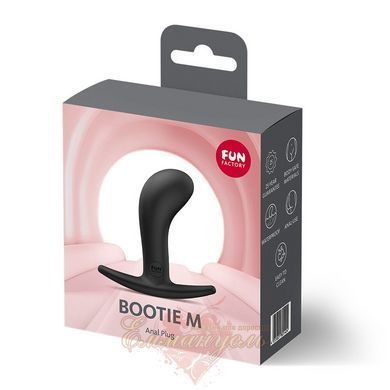 Fun Factory Bootie M Black Anal Plug 3.3 cm with Slim Base SX3730 &mdash; photos