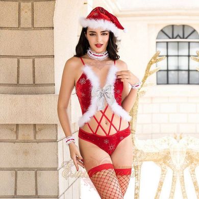 Еротичний новорічний костюм 'Хвилюючий Санта' S/M