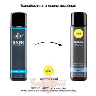 Лубрикант - pjur Basic Waterbased, 100мл идеальна для новичков, лучшее цена/качество PJ10410 фото