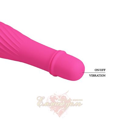Мини вибратор - Pretty Love Solomon Vibrator Pink - 12,3 x 2,9