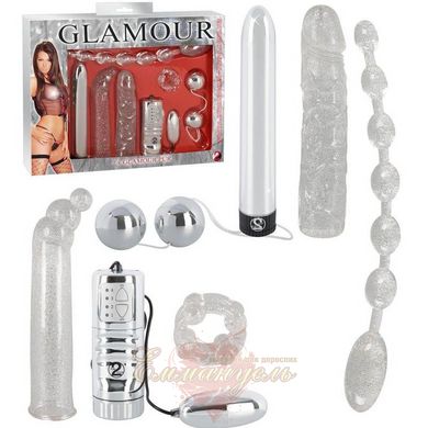 Sex set - Glamour 7-teiliges Set