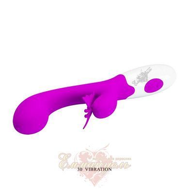 Вибратор - Pretty Love Butterfly Kiss Vibrator Pink 6603BI1206 фото