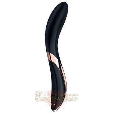 Вібратор із перлинною стимуляцією точки - G Satisfyer Rrrolling Explosion Black SO6074 фото