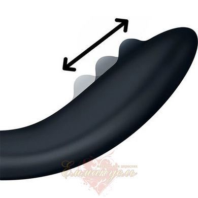 Вібратор із перлинною стимуляцією точки - G Satisfyer Rrrolling Explosion Black SO6074 фото