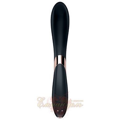 Вібратор із перлинною стимуляцією точки - G Satisfyer Rrrolling Explosion Black SO6074 фото