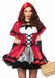 Erotic Little Red Riding Hood costume - Leg Avenue Gothic Red Riding Hood S, dress, cape