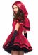 Erotic Little Red Riding Hood costume - Leg Avenue Gothic Red Riding Hood S, dress, cape