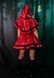 Erotic Little Red Riding Hood costume - Leg Avenue Gothic Red Riding Hood S, dress, cape