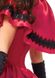 Erotic Little Red Riding Hood costume - Leg Avenue Gothic Red Riding Hood S, dress, cape