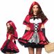 Erotic Little Red Riding Hood costume - Leg Avenue Gothic Red Riding Hood S, dress, cape