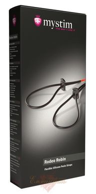 Penis Binder - Mystim Rodeo Robin, pair of silicone conductive lassos
