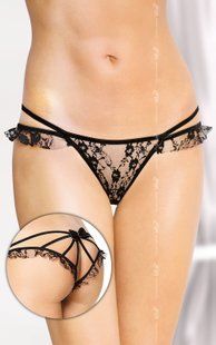 Women's Thong - G-String 2447 Black, S/M 5591244716 &mdash; photos