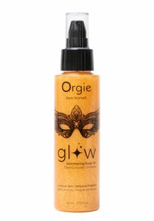 Шимер для тела с ароматом-афродизиаком - Orgie Glow Shimmering Body Oil, 110 мл