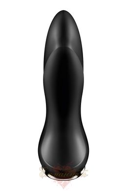 Анальна смарт вібропробка із перловим масажем - Satisfyer Rotator Plug 1+ Black
