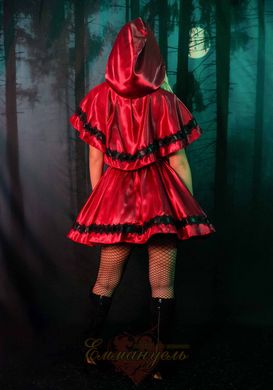 Erotic Little Red Riding Hood costume - Leg Avenue Gothic Red Riding Hood M, dress, cape