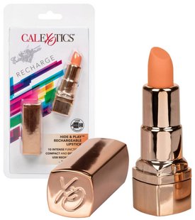 Вибромассажер помада - California Exotic Hide & Play™ Rechargeable Lipstick - Coral