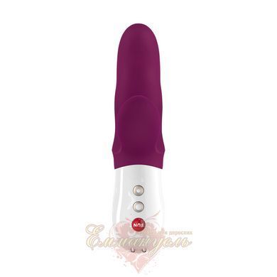 Rabbit vibrator - Fun Factory MISS BI grape/white, 2 independent motors, diameter 4.2 cm SX0945 &mdash; photos
