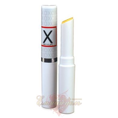 Стимулюючий бальзам для губ унісекс Sensuva - X on the Lips Original з феромонами
