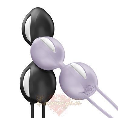 Fun Factory Smartballs Duo Purple Vaginal Balls Set 2 pcs 3.2 and 3.6 cm SX3669 &mdash; photos
