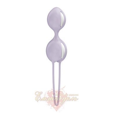 Fun Factory Smartballs Duo Purple Vaginal Balls Set 2 pcs 3.2 and 3.6 cm SX3669 &mdash; photos