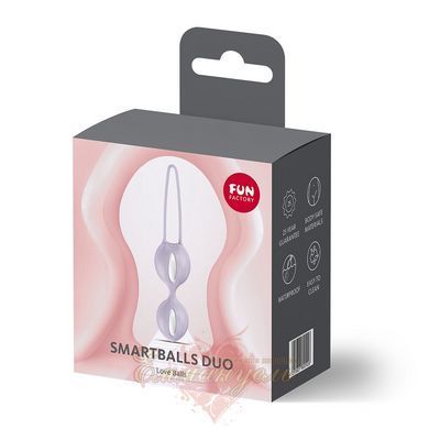 Fun Factory Smartballs Duo Purple Vaginal Balls Set 2 pcs 3.2 and 3.6 cm SX3669 &mdash; photos