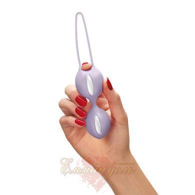 Fun Factory Smartballs Duo Purple Vaginal Balls Set 2 pcs 3.2 and 3.6 cm SX3669 &mdash; photos