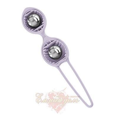 Fun Factory Smartballs Duo Purple Vaginal Balls Set 2 pcs 3.2 and 3.6 cm SX3669 &mdash; photos
