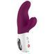 Rabbit vibrator - Fun Factory MISS BI grape/white, 2 independent motors, diameter 4.2 cm SX0945 - photos (1