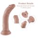 Realistic Sex Machine Dildo - Hismith 7.5″ Flexible Silicone Dildo, KlicLok System