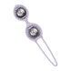 Fun Factory Smartballs Duo Purple Vaginal Balls Set 2 pcs 3.2 and 3.6 cm SX3669 - photos (3