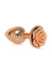 Анальна пробка - Plug-Jewellery Red Gold PLUG ROSE- Peach