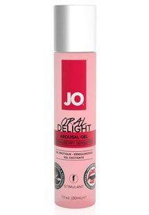 Гель для оральних ласк - System JO Oral Delight - Strawberry Sensation (30 мл), ефект холод-тепло SO1496 фото
