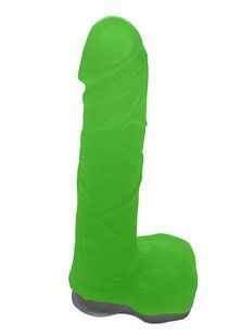 Крафтовое мыло-член с присоской Чистый Кайф Green size M натуральное SO2641 фото