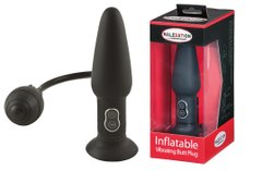 Анальная пробка - MALESATION Inflatable Butt Plug mit Vibration